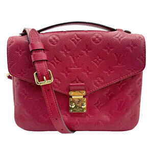 Louis Vuitton Monogram Empreinte Pochette Metis Shoulder Bag Freesia